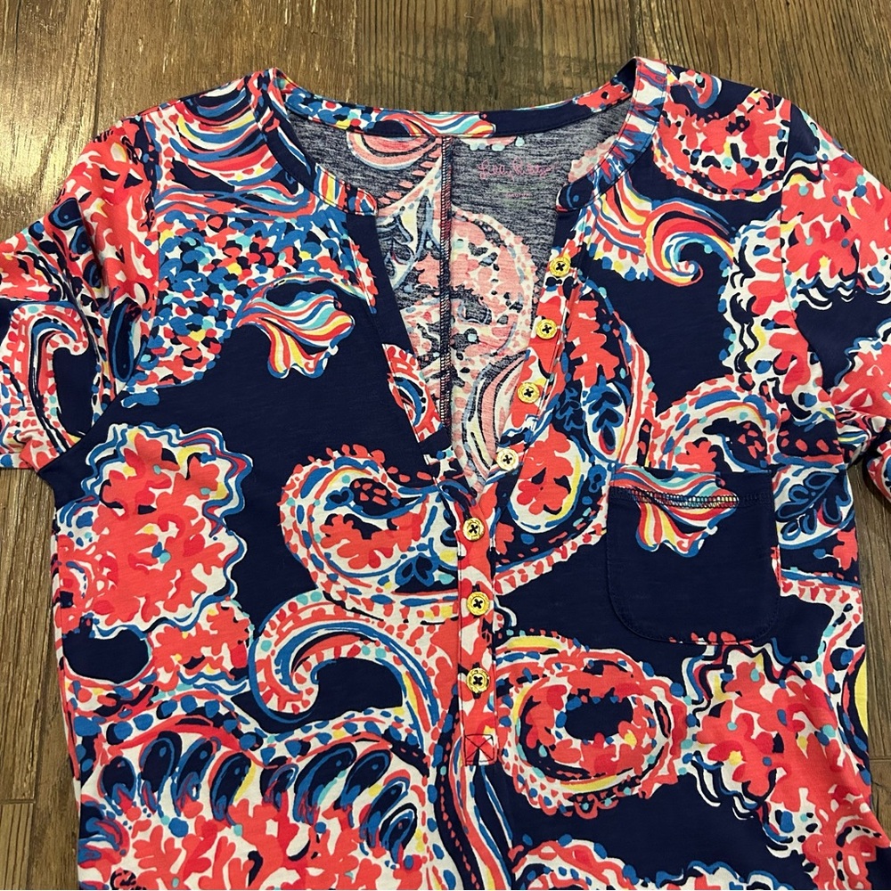 Lilly Pulitzer Alessia Maxi Dress For The Halibut Medium - Picture 7 of 10